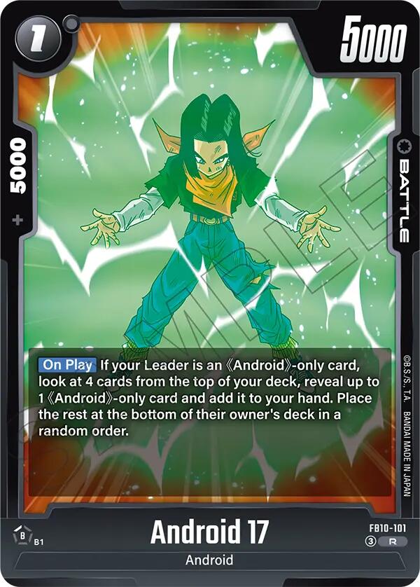 Android 17 FB10-101 [ Inglese / Giapponese ]