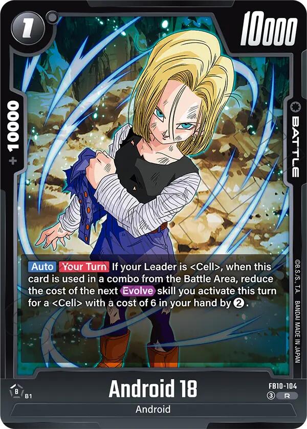 Android 18 FB10-104 [ Inglese / Giapponese ]
