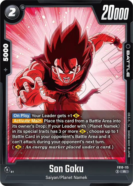 Son Goku FB10-115 [ Inglese / Giapponese ]