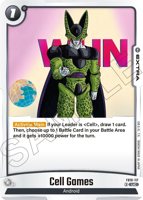 Cell Games FB10-117 [ Inglese / Giapponese ]