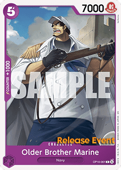 Older Brother Marine OP16-061 [ Inglese / Giapponese / Francese / Cinese Semplificato ]
