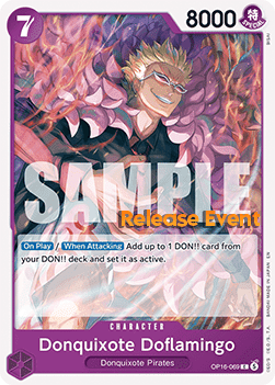 Donquixote Doflamingo OP16-069 [ Inglese / Giapponese / Francese / Cinese Semplificato ]