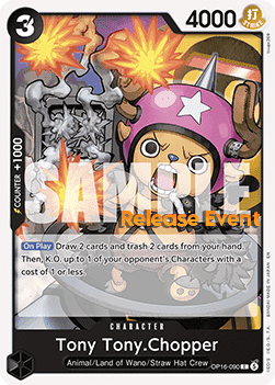 Tony Tony Chopper OP16-090 [ Inglese / Giapponese / Francese / Cinese Semplificato ]