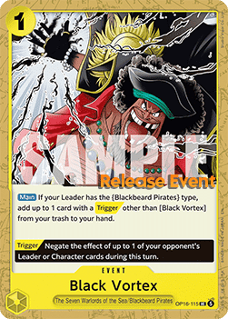 Black Vortex OP16-115 [ Inglese / Giapponese / Francese / Cinese Semplificato ]