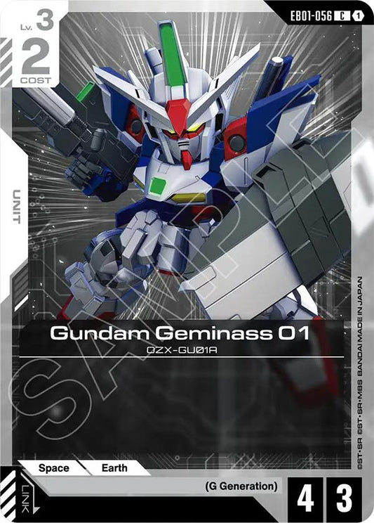 Gundam Geminass 01 EB01-056 [ Inglese / Giapponese ]