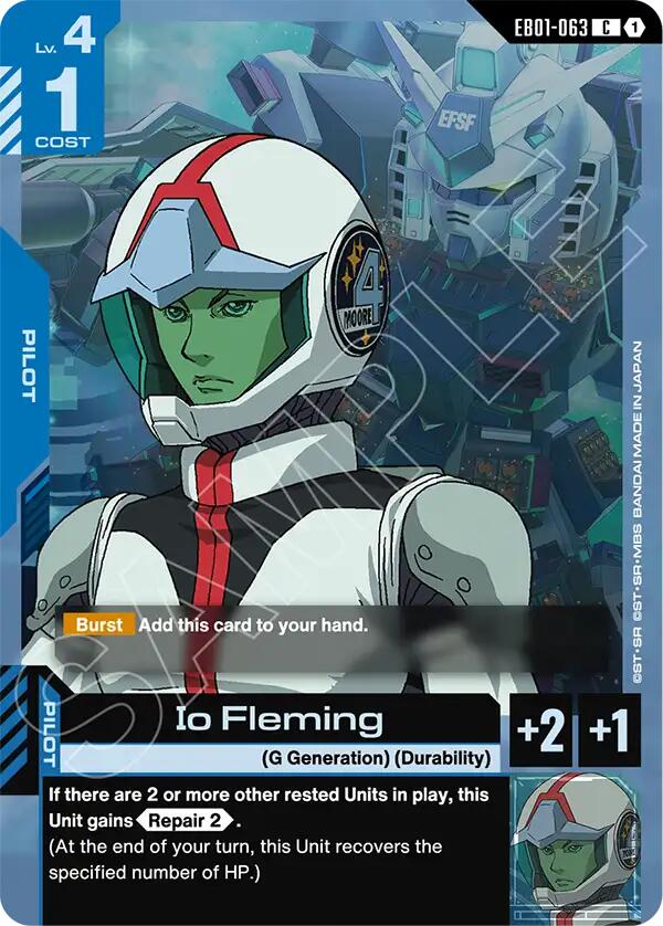 Io Fleming EB01-063 [ Inglese / Giapponese ]