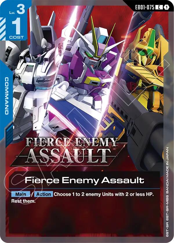 Fierce Enemy Assault EB01-075 [ Inglese / Giapponese ]