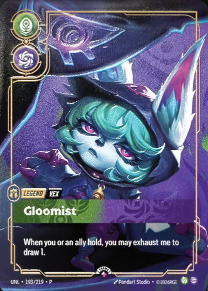 Vex - Gloomist (Plated Legend - NON-FOILPLATEDLEGEND|PRIZEWALL) [ Inglese / Cinese Semplificato ]