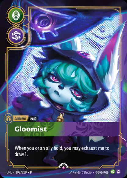 Vex - Gloomist (Plated Legend - NON-FOILPLATEDLEGEND|PRIZEWALL) [ Inglese / Cinese Semplificato ]