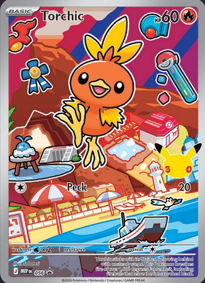 Torchic - MEP Black Star Promos MEP 056 [ Italiano / Inglese ]