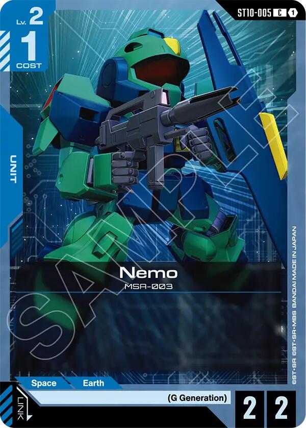 Nemo ST10-005 [ Inglese / Giapponese ]