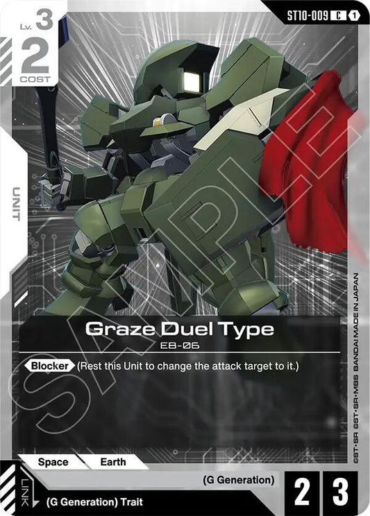 Graze Duel Type ST10-009 [ Inglese / Giapponese ]