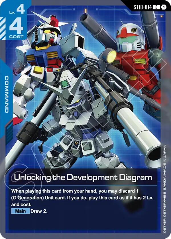 Unlocking the Development Diagram ST10-014 [ Inglese / Giapponese ]
