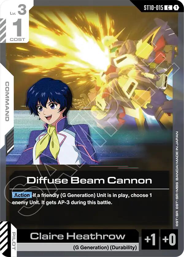 Diffuse Beam Cannon ST10-015 [ Inglese / Giapponese ]