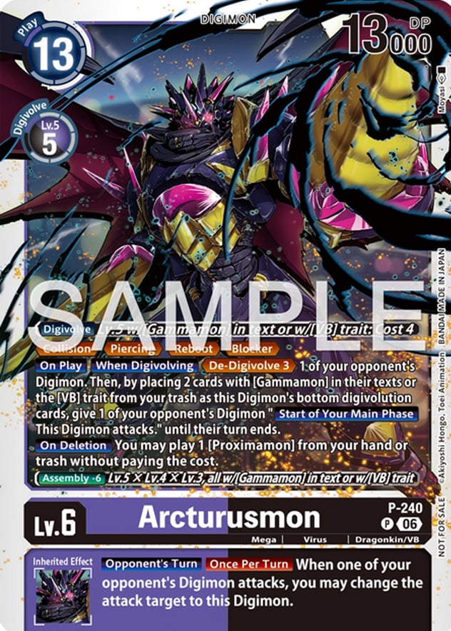 Arcturusmon P-240 [ Inglese / Giapponese ]