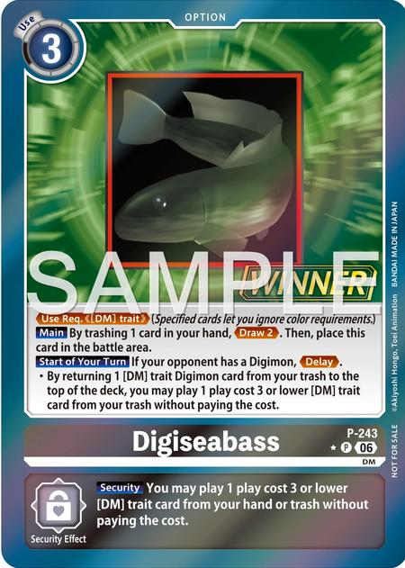 Digiseabass P-243 [ Inglese / Giapponese ]