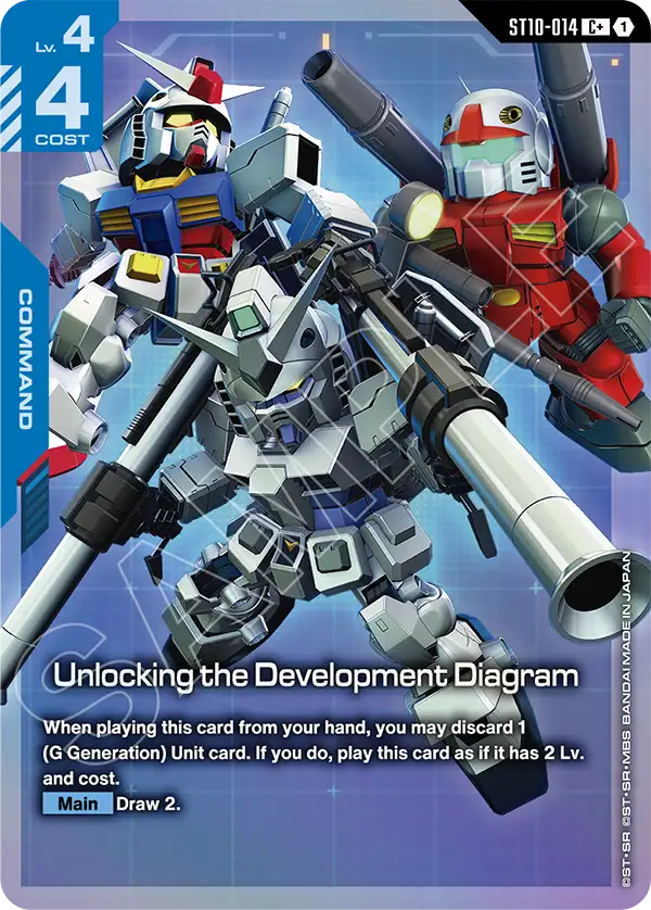Unlocking the Development Diagram ST10-014 [ Inglese / Giapponese ]