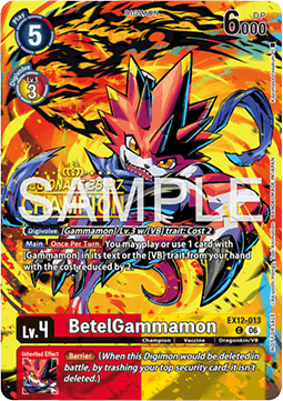 BetelGammamon EX12-013 [ Inglese / Giapponese ]