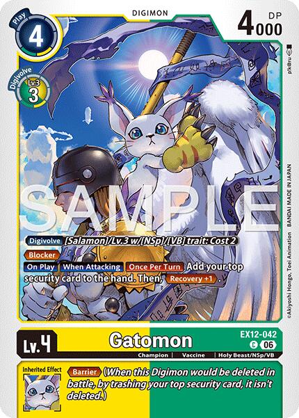 Gatomon EX12-042 [ Inglese / Giapponese ]