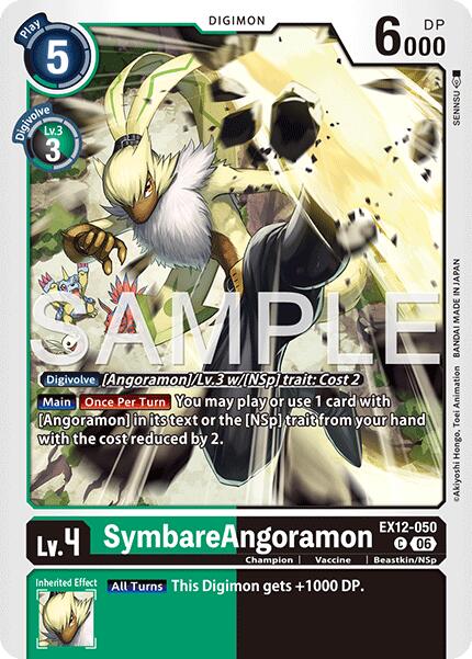 SymbareAngoramon EX12-050 [ Inglese / Giapponese ]