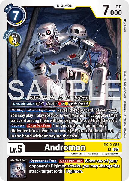Andromon EX12-055 [ Inglese / Giapponese ]