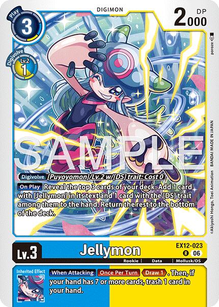 Jellymon EX12-023 [ Inglese / Giapponese ]