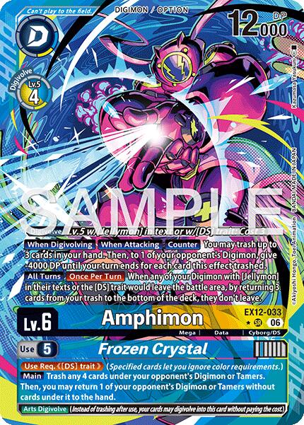 Amphimon /  / Frozen Crystal EX12-033 [ Inglese / Giapponese ]