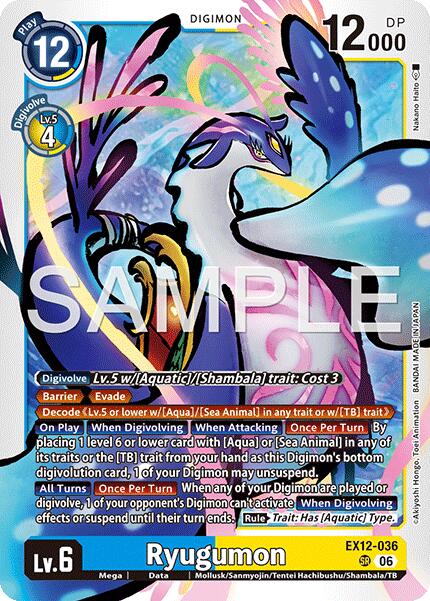 Ryugumon EX12-036 [ Inglese / Giapponese ]