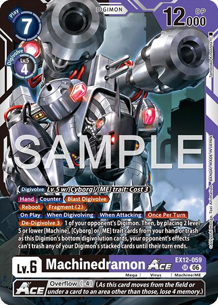 Machinedramon ACE EX12-059 [ Inglese / Giapponese ]