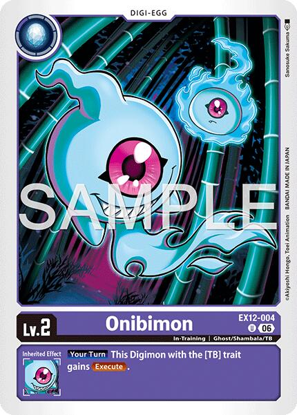 Onibimon EX12-004 [ Inglese / Giapponese ]