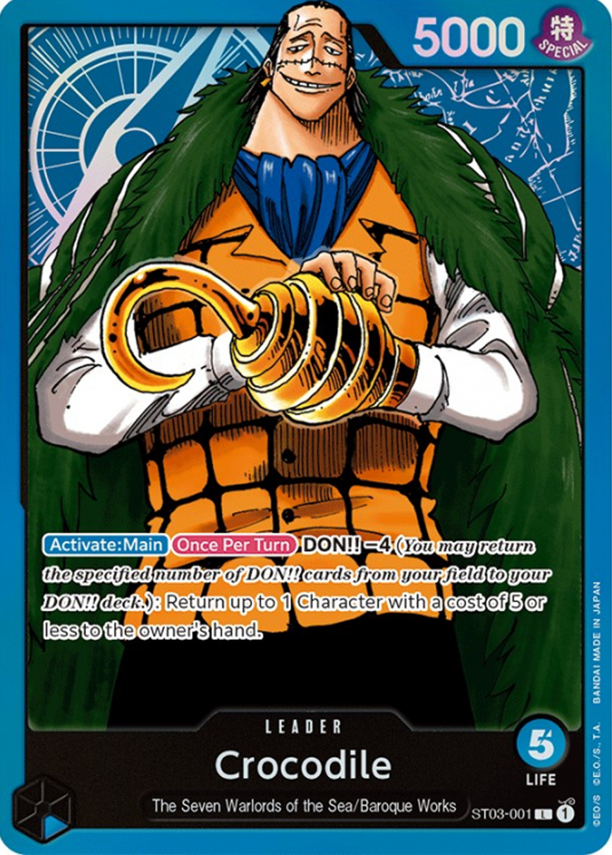 Crocodile ST03-001 [ Inglese / Giapponese / Francese / Cinese Semplificato ]