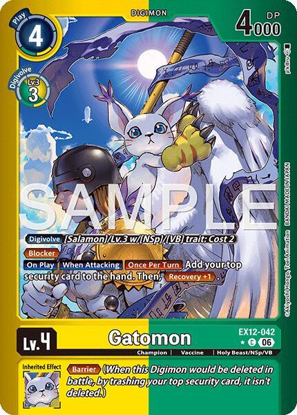 Gatomon EX12-042 [ Inglese / Giapponese ]