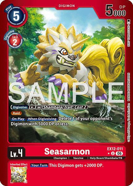 Seasarmon EX12-011 [ Inglese / Giapponese ]