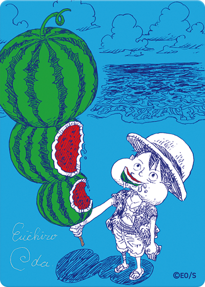 Luffy Watermelon NatsuComi 2026 Promo UCOMI-2026 [ Inglese / Giapponese / Francese / Cinese Semplificato ]