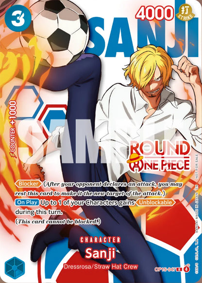 Sanji OP15-047 [ Inglese / Giapponese / Francese / Cinese Semplificato ]