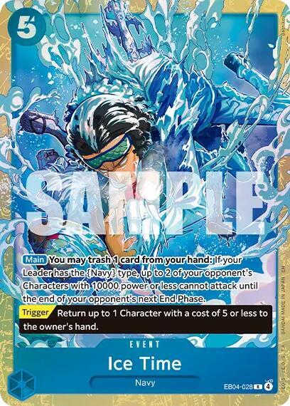 Ice Time EB04-028 [ Inglese / Giapponese ]