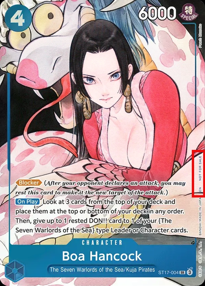 Boa Hancock ST17-004 [ Inglese / Giapponese / Francese / Cinese Semplificato ]