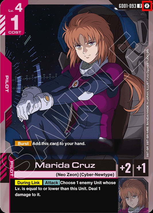 Marida Cruz GD01-093 [ Inglese / Giapponese ]