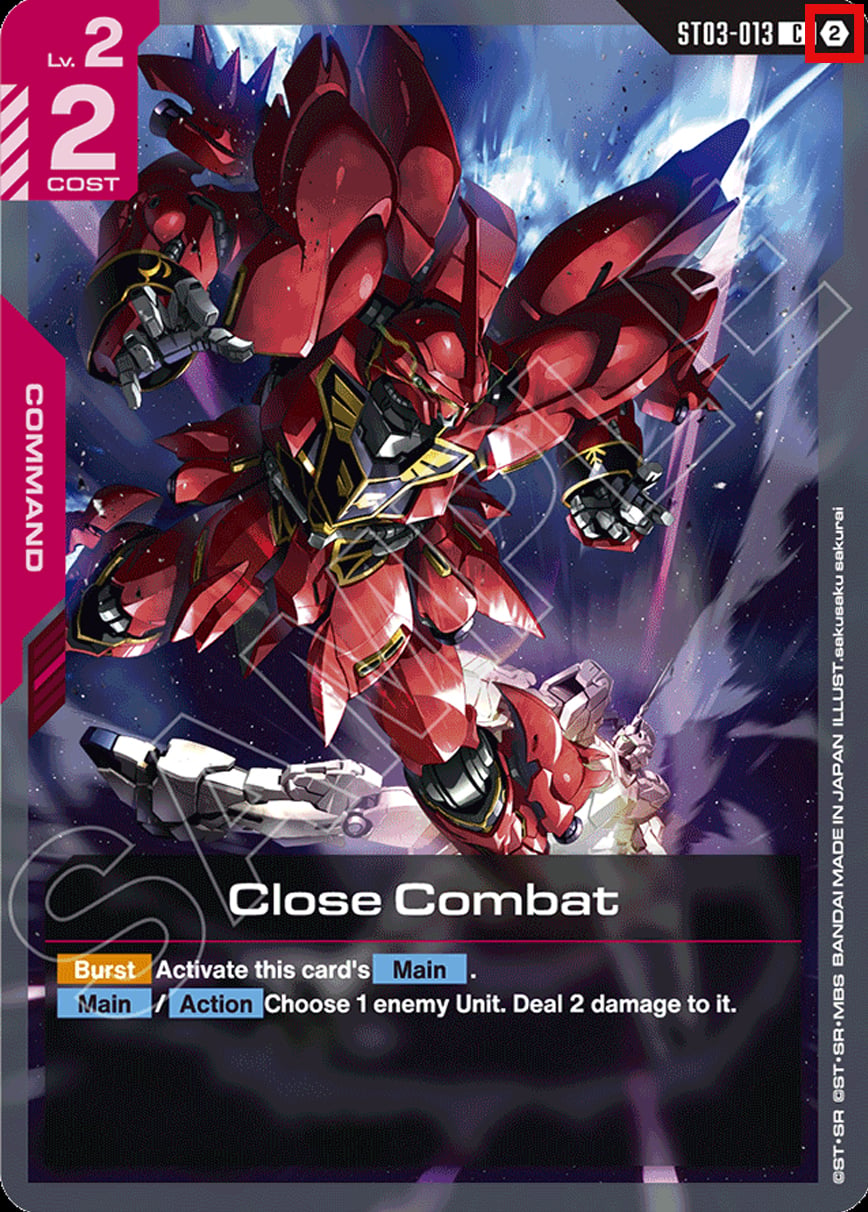 Close Combat ST03-013 [ Inglese ]