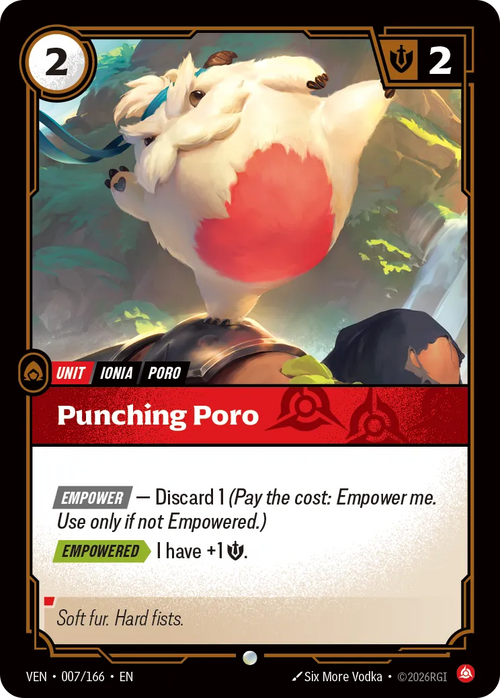 Punching Poro [ Inglese / Cinese Semplificato ]