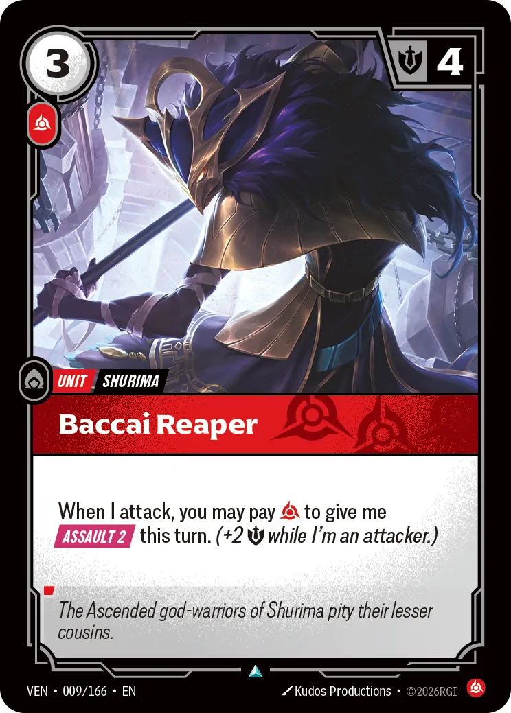 Baccai Reaper (Uncommon) [ Inglese / Cinese Semplificato ]
