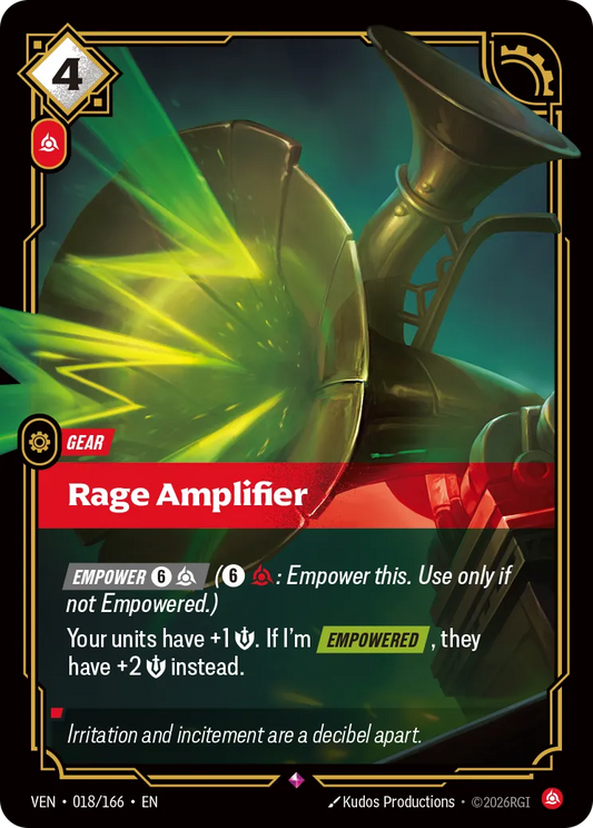 Rage Amplifier [ Inglese / Cinese Semplificato ]