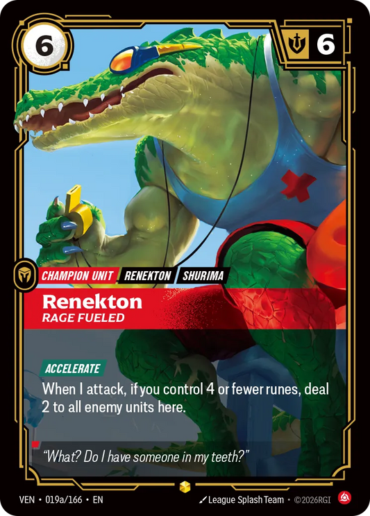 Renekton - Rage Fueled (Alternativeart) [ Inglese / Cinese Semplificato ]