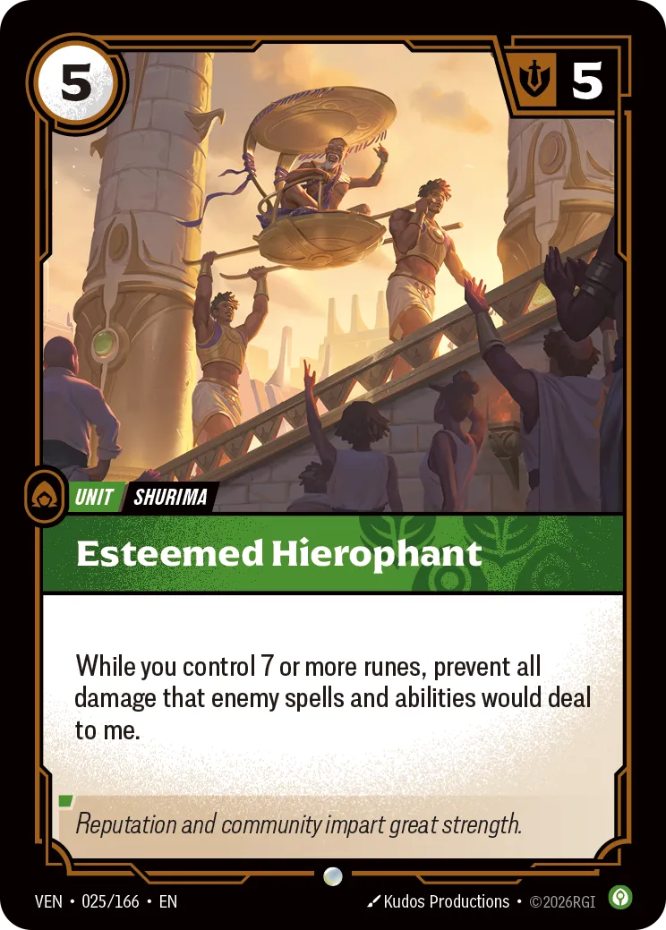 Esteemed Hierophant [ Inglese / Cinese Semplificato ]