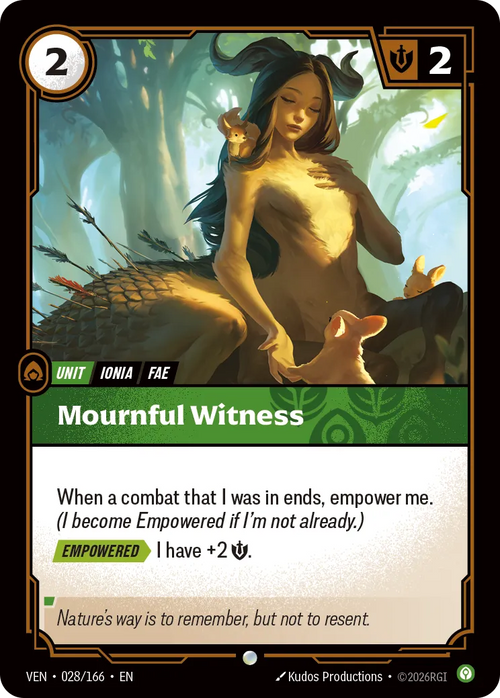 Mournful Witness [ Inglese / Cinese Semplificato ]
