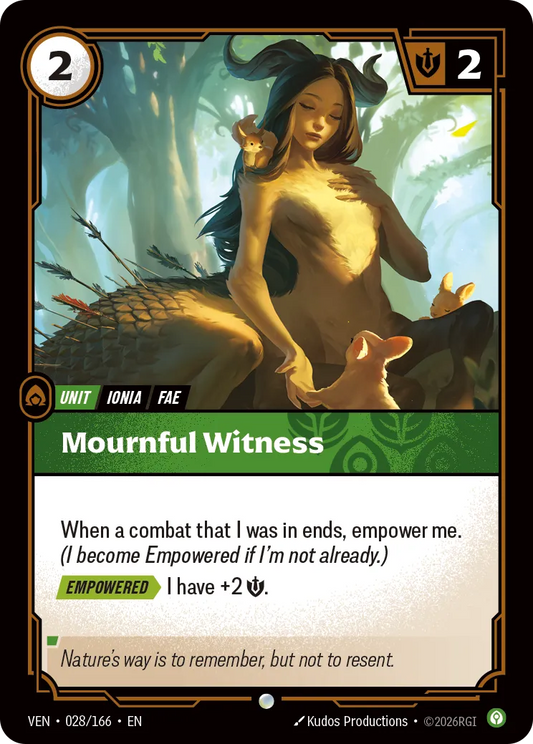 Mournful Witness (Common) [ Inglese / Cinese Semplificato ]