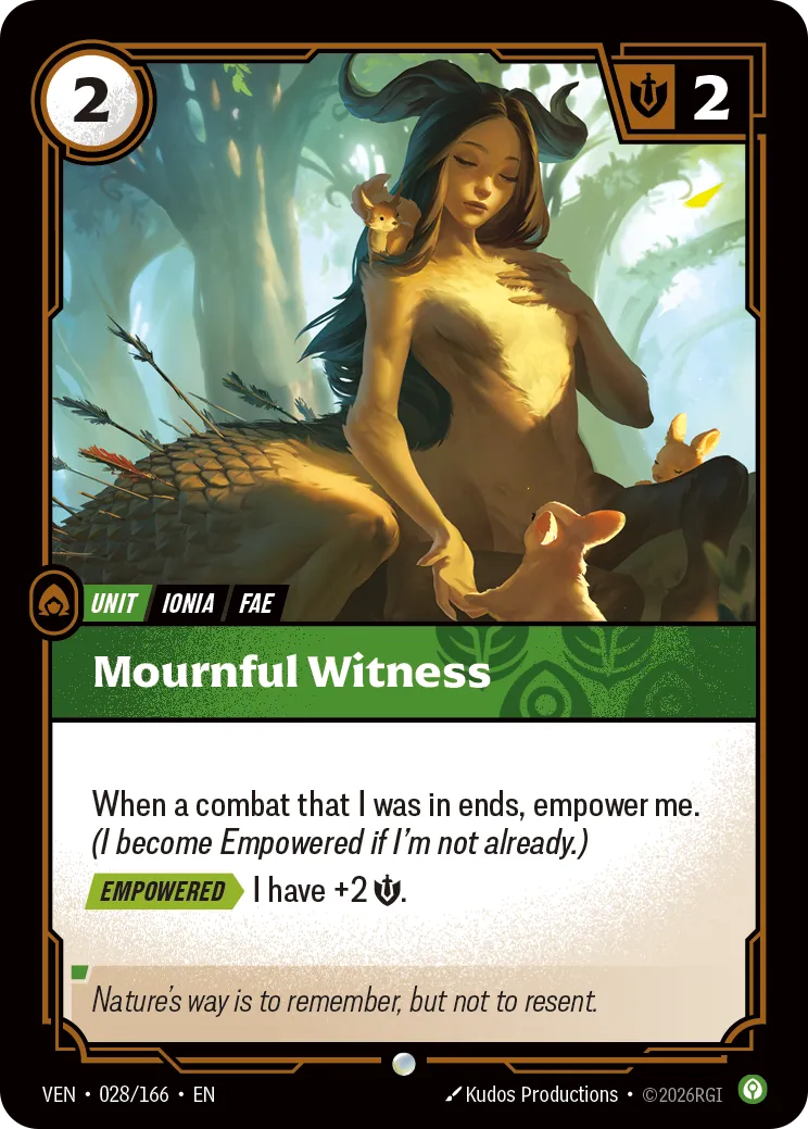 Mournful Witness (Common) [ Inglese / Cinese Semplificato ]