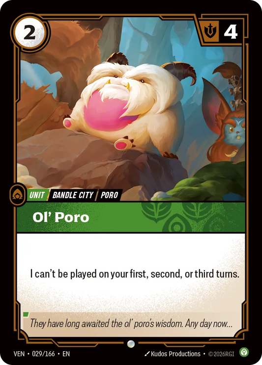 Ol' Poro (Promo) [ Inglese / Cinese Semplificato ]