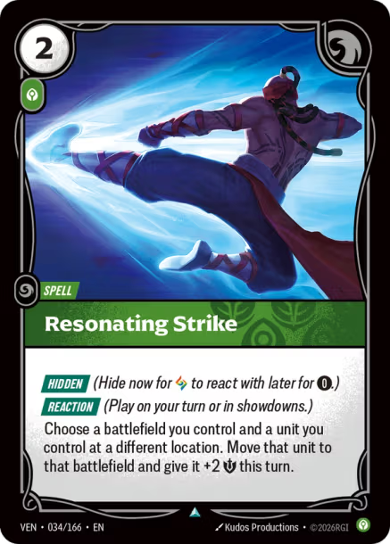 Resonating Strike (Uncommon) [ Inglese / Cinese Semplificato ]