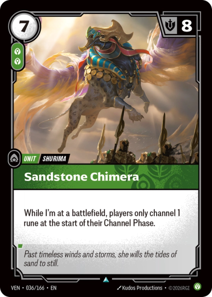 Sandstone Chimera (Uncommon) [ Inglese / Cinese Semplificato ]